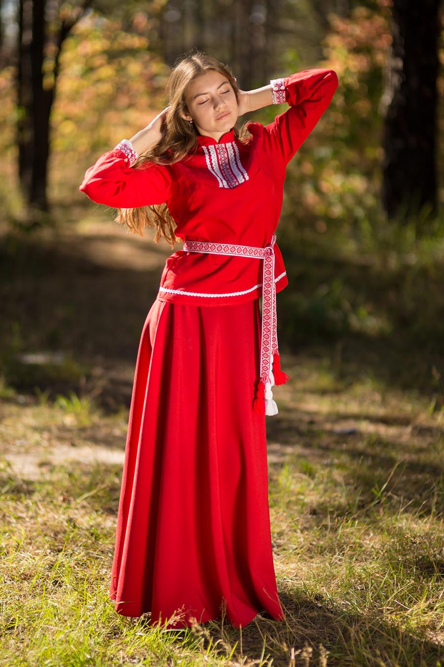 Underwear Women in Slavic costumes in Aligarh
